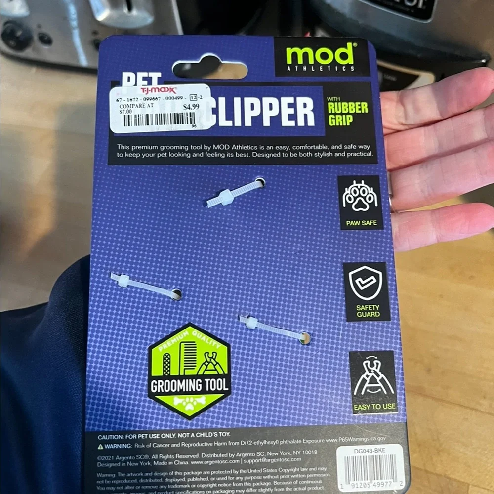 Mod Athletics Pet Nail Clippers